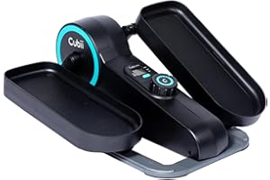 Cubii Move Elliptical Machine – Compact Under Desk Pedal Exerciser, Mini Elliptical Stepper with LCD Screen & 6 Resistance Levels, Quiet Exercise Equipment for Home, Office, and Seniors