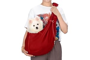 PETLOFT Sac Transport Petit Chien,Sac de Transport pour Chien,Sac Chien Transport,Sac bandouliere Chien,Sac Transport Chien bandouliere - pour Chien/Chat/Lapin jusqu'à 4,99 kg