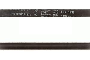 Recamania Correa Secadora Whirlpool 1936 H6 Mod AWZ7817, AM3795, AWL635