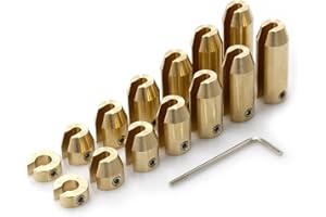 ‎SHKALACAR Shkalacar 14 Stück Motorrad Wuchtgewichte Speichenradgewichte, Wiederverwendbare Messing, Radspeichen Ausgleichsgewichte für Verbesserte Radbalance