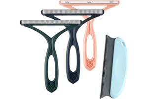 VMINOG PUCIO Cepillo mágico reutilizable para eliminar pelusas para ropa, 4 unidades, quitapelusas, removedor de pelo de mascotas, para tejer abrigos, alfombras, sofás