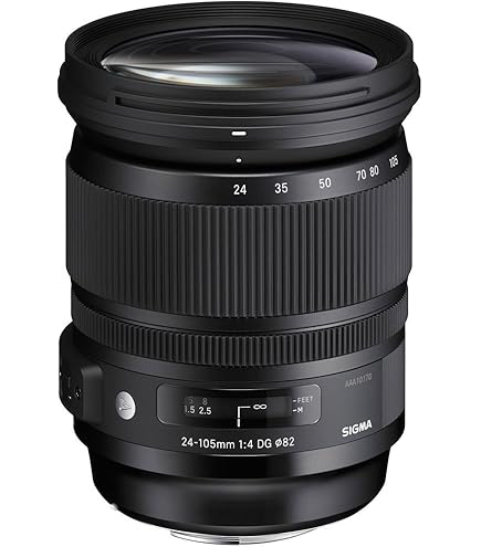 Sigma 635101 24-105mm F4 DG HSM Lens for Canon, Black: Amazon.co