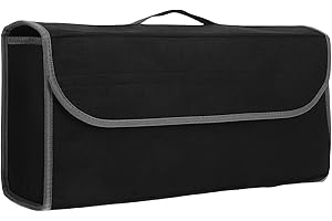 Abaodam Organizador de maletero portátil contenedores maletero coche bolsa térmica para baúl contenedores de almacenamiento coche funda plegable para organizador niño almacenamiento