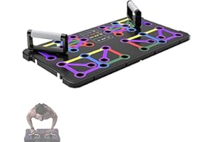 MAGIC SELECT Push-up Table 22 in 1. Folding Push Up Board with Handles for Home Training. Fitness Set - Home and Gym Exercise