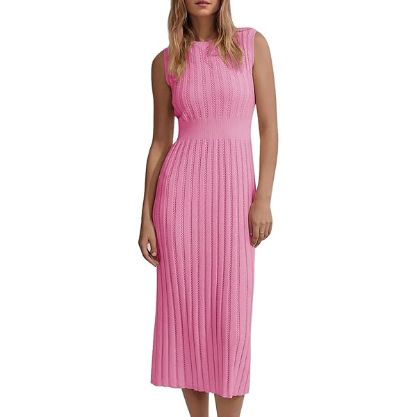 GORGLITTER Elegante mouwloze midi-jurk voor dames, bloemenpatroon