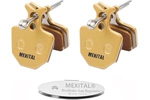MEXITAL 2 Paar Fahrrad Scheibenbremsbeläge, Scheibenbremsbeläge Bremse gesintert, High Performance Bremsbeläge für Formula ORO Hydraulic K18 K24 Puro Bianco S16-2
