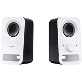 Logitech Z150 Compact Speaker System | 3.5 mm Audio Input, Integrated Controls, Headphone Jack, EU Plug, Computer/Smartphone/