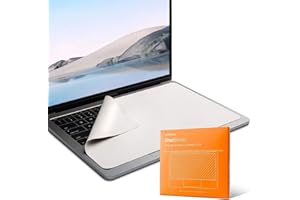 AzureRay Protector De Teclado para MacBook Air 13", Funda De Teclado para MacBook Pro 13 Pulgadas Portátil con Paño De Microfibra Anti-Polvo Y Compatibilidad