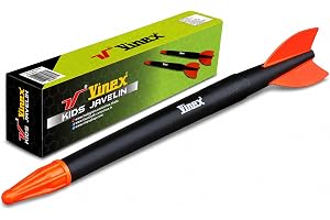 VINEX Kids Javelin Training Set, Plastic Little Javelin Aero Throwing Toy for Children and Beginners, Safe Soft Tip Athletics Equipment for School Events, Competitions and Sports Day