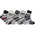 Supersox Ankle Casual Design Socks for Men, Made With Breathable, Anti Odour & Moisture Absorbent Combed Cotton with a Extra Durable Welt, Ideal for All Day Wear