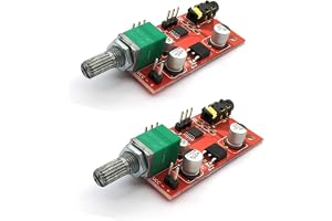 Hailege 2 st MAX4410 headset förstärkare hörlurar förstärkare bräda mini förstärkare förförstärkare bräda