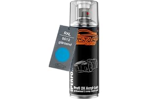 RAL 5012 Lichtblau glansig, 2K-akryllack-sprayburk