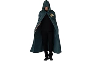 Blues Group Officially Licensed The Traitors Cloak with Hood – Unisex Fancy Dress Robe for Adults – TV Show Costume Cape for Halloween, Cosplay & Parties