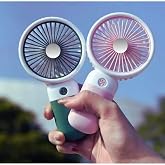 Mini Fan Masa&uuml;st&uuml; Taşınabilir Telefon Stantlı Vantilat&ouml;r 2 &Ouml;zellik Bir Arada Taşınabilir Masa&uuml;st&uuml; Vantilat&ouml;r Y&uuml;ksek Hızlı Aso