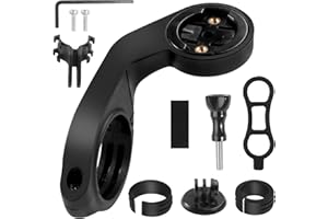 HTTYHT Supporto per Computer Bici per Garmin Edge, XOSS G/G+, iGPSPORT Supporto GPS Supporto Manubrio Bici per Garmin Edge 540 530 520 510 500 840 830 820 810 800 200 130 25 20 1000 1030 1040 Plus