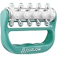 Cozlow MyoRelease Lymphatic Drainage Massager (Green), Ultimate Fascia Release & Scar Tissue Massage Tool, Personal Handheld Massage Roller for Shoulder, Neck, Thigh, Leg & Back