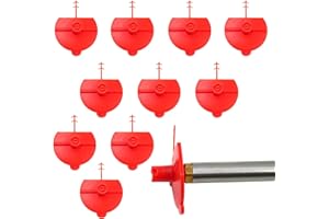 SENERMTER Buse De Pistolet À Mousse De Polyuréthane, Buse Pulvérisateur Polyuréthane Pistolet Mousse Expansive Plat, Buses De Pistolet À Colle À Moussant, 10 Pièces