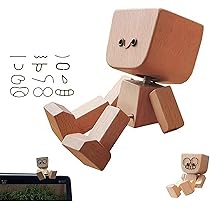 Hiborth Wackelnder Holzmann - Lustige Auto Armaturenbrett Dekoration