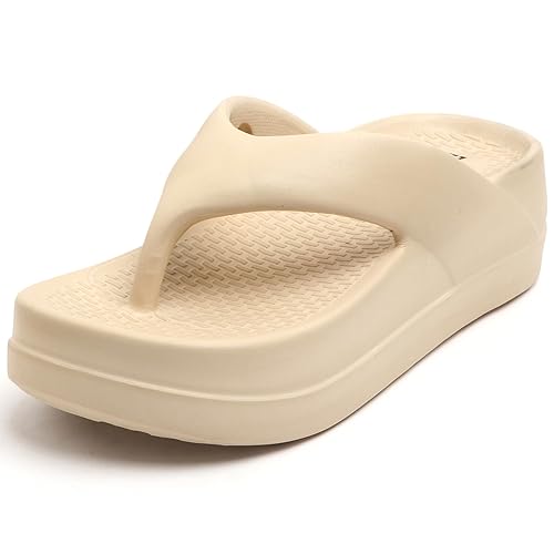 DOCTOR HEALTH SUPER SOFT Women’s Thick Sole EVA Flip Flops | Soft Cushioned Cloud Comfort Slippers | Lightweight Anti-Slip…