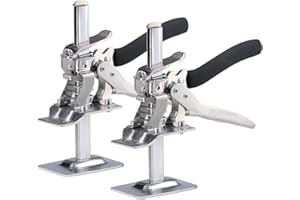 NIHESIM Hand Lifting Tool Jack, 2 PCS Labor saving Arm Tool Lift, Multi-Function Height Adjuster, Wall Tile Elevator, Board Adjustment Lifting, Jacks for Furniture Door Cabinet Windows Installation
