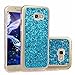 Produktbild EMAXELERS Samsung Galaxy A5 2017 Hülle Crystal Luxury Ultra Dünn Weich Silikonhülle Silicone Bumper Kufe Tasche Handytasche Hülle Schale Etui Für Samsung Galaxy A5 2017 Glitter:Blue