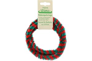 SET Nabenputzringe WÜMA rot/hellgrün, für MZ-Nabe 760mm