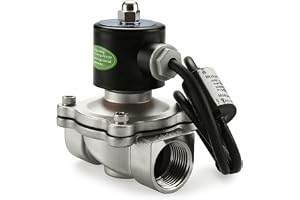 Heschen elektrisk magnetventil 2W-250-25BJ 1 tum AC 220 V direkt aktion vatten luft gas normalt stängd reservventil rostfritt