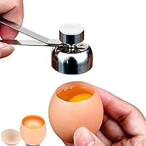 Lot De 2 Ouvre-Œufs En Acier Inoxydable,Ouvre Oeuf Coupe Oeuf à La Coque Outil De Cuisine,Coupe-Coquille Pour Oeufs Durs Et Mous, Toqueur Oeuf | Leroy Merlin