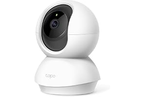 Tapo 2K (3MP) 360° C21A inomhus wifi-övervakningskamera, nattsyn, aviseringar i realtid, persondetektering, rörelsespårning