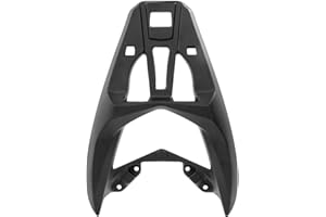 GP Kompozit Rear Luggage Rack Black Compatible For Yamaha NMAX 125 / NMAX 155 2021-2023