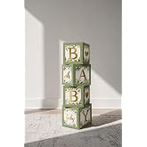 Baby Written Sage Concept Baby Shower Decoration Box Set