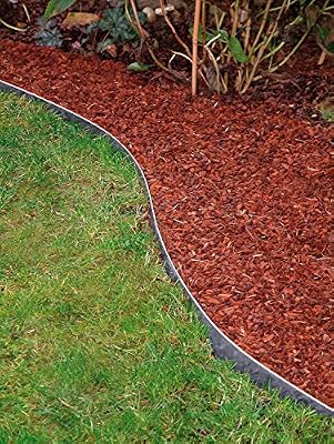 Bellissa Bordure à planter Metal acier galvanisé gris, H.13 x L.118 cm
