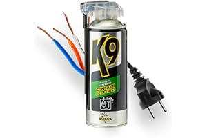 Bardahl K9 Electrical Contact Cleaner Spray Electrical Contacts Cleaner Electrical Materials Lubricant Spray Grease Oil Dust Moisture Removal