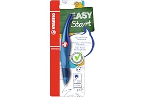 STABILO EASYoriginal Holograph - Ergonomic Rollerball - Right-Handed - Pack of 1 - Blue