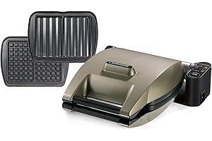 LAGRANGE Gaufrier 019422 Premium Gaufres® TAUPE G + CM