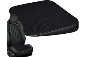 FRFIK Autositzerhöhung | Keilkissen Auto | Bequeme Sitzerhöhung Stuhl Erwachsene & Kind | Keilsitzkissen für Auto | Sitzkissen Stuhl | Atmungsaktives Autozubehör für kleine Fahrer