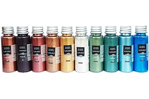 RESIN PRO "Set SAHARA": pigmentos de polvo mica, para la coloración de resinas y pinturas