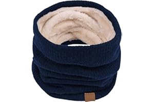 Justay Sowarm Winter Loop Schal Herren, Schal Herren Winter Halsschlauch Ski, Schlauchschal Loop Schal Halswärmer Schal Fleece Schal für Herren Damen Outdoor Sport