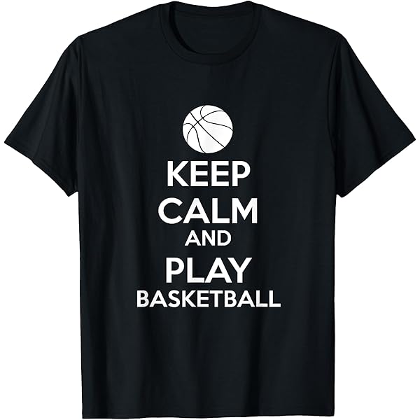 Maglietta 'Stai Calmo E Gioca A Pallacanestro' - Cotone, Design Divertente Per Appassionati - Foto 4
