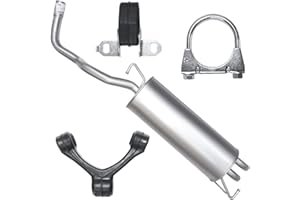 FERROZ Adamot Endschalldämpfer Auspuff Endtopf für A3 8L, Leon I 1 1M, New Beetle I 1 9C, Golf 4 IV