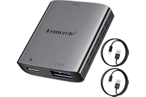 Lemorele Light ning zu USB-C Adapter, Light ning zu Typ-C Video für Nreal Air, Rokid Air, RayNeo AR, GRAWOOW,Monitor,Tragbares Display