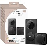 Aqara Akıllı G&ouml;r&uuml;nt&uuml;l&uuml; Kapı Zili Hub G410 Siyah CH-C09D-S (Apple Home Destekli)