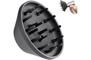 MOUPAA Dysza do dyfuzora włosów do suszarki do włosów Laifen Swift / narzędzie do stylizacji Swift SE, suszarka wygładzająca włosy, akcesoria do dmuchawy magnetycznej do Laifen, obracana o 360°