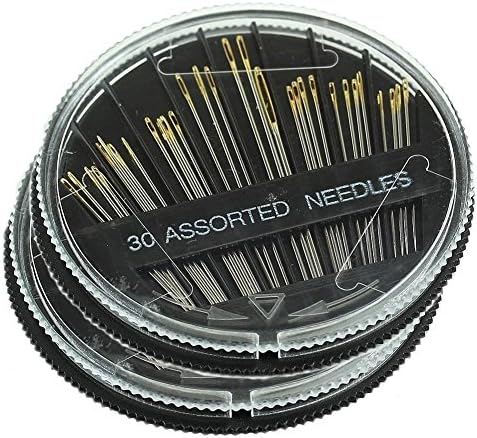 TONG30-Count Assorted Hand Sewing Needles Set, 2 Pack