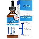 S&eacute;rum Facial &Aacute;cido Hialur&oacute;nico + Vitamina C &amp; E para Microneedling | Organico y Vegano | Antiedad, Antiarrugas y Antimanchas