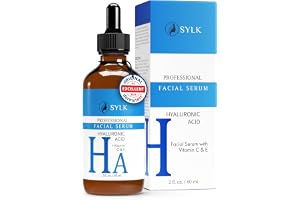 Sylk Hyaluron Serum hög dos med vitamin C & E för mikroneedling | Hyaluronsyra + vitamin C & E | Hyaluronic Acid Serum ansikte