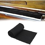 Tastiera Pianoforte Parapolvere, Copritastiera Pianoforte Panno, Soft Piano Keys Cover Protettiva Cover, Pulizia del Pianofor