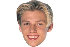 Nick Carter (1995) Kändis mask, Ansiktskort, maskeraddräkt