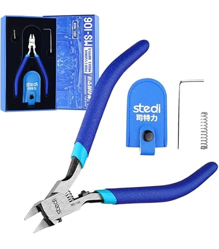 ENGINEER NS-04 Micro Nippers - Professional ESD-Safe Side Cutters For Electronics & PCB Work