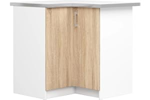 AKORD Mobile da cucina Lima | Armadio ad angolo per cucina 85x84 cm | Resistente | Design moderno | Per cucine grandi e piccole | Facile da pulire | Abbinabile ad altri mobili della gamma